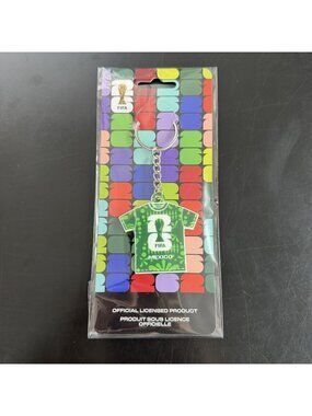 Fifa World Cup 2026 Mexico Jersey Keychain Official Licensed FFRK26U Green